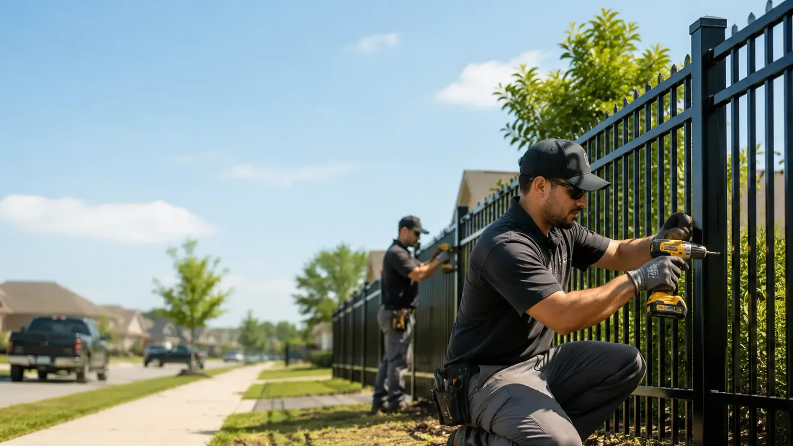 Metal Fence Installation in Glenfield, ND